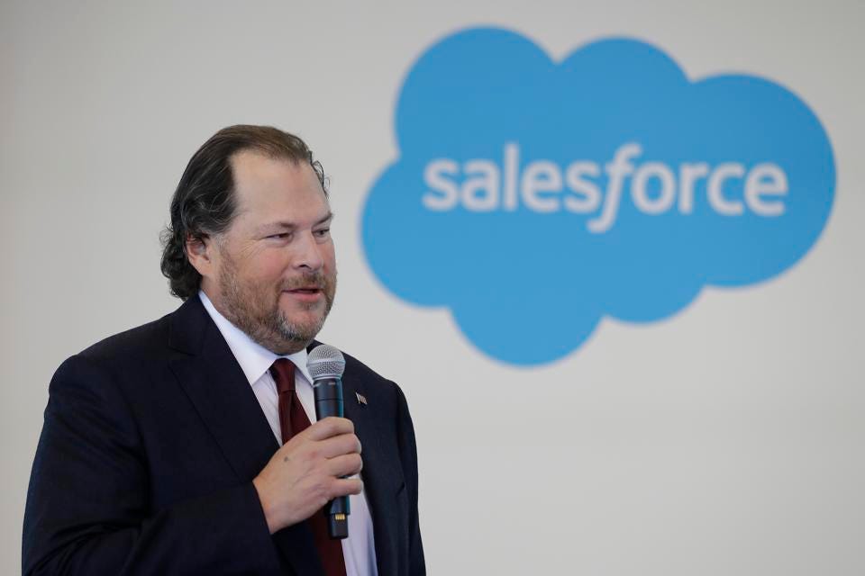 Marc Benioff CEO Salesforce